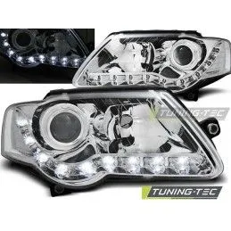 HEADLIGHTS DAYLIGHT CHROME fits VW PASSAT B6 3C 03.05-10, Passat B6 05-10