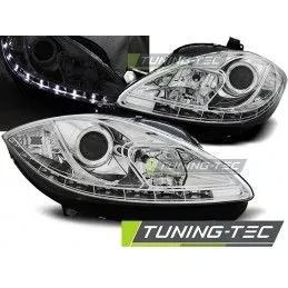 HEADLIGHTS DAYLIGHT CHROME fits SEAT LEON ALTEA 09-12, Leon II 05-12