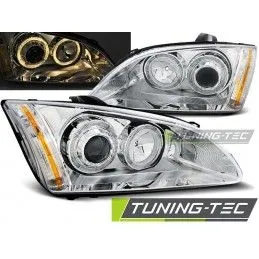 FORD FOCUS II 09.04-01.08 ANGEL EYES CHROME, Focus II 04-10