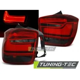 LED BAR TAIL LIGHTS RED SMOKE fits BMW F20 / F21 11-12.14, Serie 1 F20