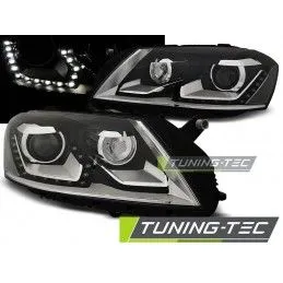 HEADLIGHTS DAYLIGHT BLACK fits VW PASSAT B7 10.10- 10.14 , Passat B7 10-15