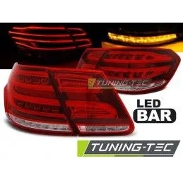 LED TAIL LIGHTS RED WHITE fits MERCEDES W212 E-KLASA 09-13 with bulb P21, Classe E W212 / W207 coupé 