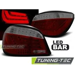 LED BAR TAIL LIGHTS RED SMOKE fits BMW E60 07.03-02.07, Serie 5 E60/61