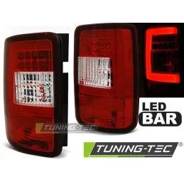 LED BAR TAIL LIGHTS RED WHIE fits VW CADDY 03-03.14, Eclairage Volkswagen