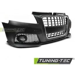 FRONT BUMPER SPORT CHROME BLACK fits AUDI A3 08-12, A3/ S3/ RS3 8P