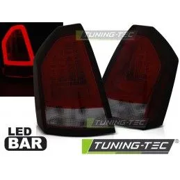 CHRYSLER 300C 05-08 RED SMOKE LED BAR, 300