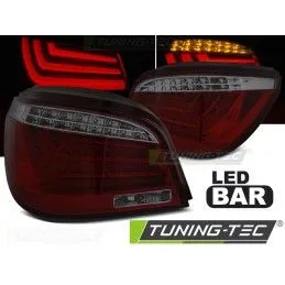 LED BAR TAIL LIGHTS RED SMOKE fits BMW E60 07.03-02.07, Serie 5 E60/61