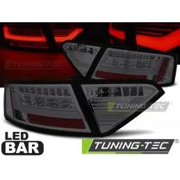 LED BAR TAIL LIGHTS SMOKE fits AUDI A5 07-06.11, A5 8T 07-16