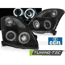 SUZUKI SWIFT 05.05-10 CCFL ANGEL EYES BLACK, Swift I 04-11