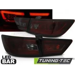 RENAULT CLIO IV 13-16 HATCHBACK LED BAR RED SMOKE, Clio IV 13-16