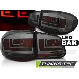 LED BAR TAIL LIGHTS SMOKE fits VW TIGUAN 07-07.11, Tiguan