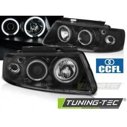 HEADLIGHTS ANGEL EYES CCFL BLACK fits VW PASSAT B5 3B 96-08.00, Passat B5 96-05