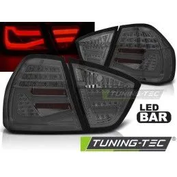 LED BAR TAIL LIGHTS SMOKE fits BMW E90 03.05-08.08, Serie 3 E90/E91