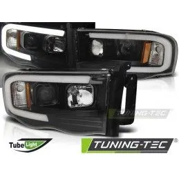 DODGE RAM 02-06 TUBE LIGHT BLACK, Eclairage Dodge