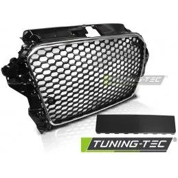 GRILLE SPORT CHROME BLACK fit AUDI A3 (8V) 12-16, Audi