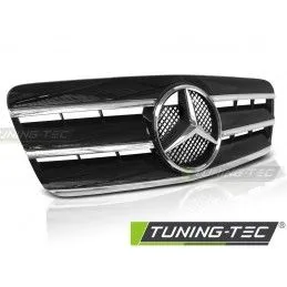 GRILLE SPORT BLACK CHROME fits MERCEDES CLK W208 96-02, Mercedes