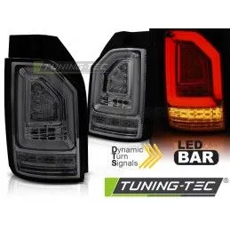 LED BAR TAIL LIGHTS SMOKE SEQ fits VW T6 15-19 OEM BULB, Eclairage Volkswagen