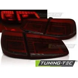 LED TAIL LIGHTS RED SMOKE fits VW PASSAT B7 VARIANT 10.10-10.14, Volkswagen