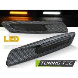 SIDE DIRECTION SMOKE LED CARBON F10 STYLE fits BMW E60/ E90/ E92/ E82, Bmw