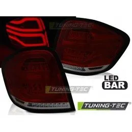 LED BAR TAIL LIGHTS RED SMOKE fits MERCEDES M-KLASA W164 05-08, Mercedes