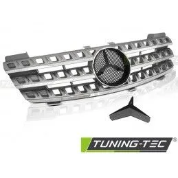 GRILLE SPORT SILVER CHROME fits MERCEDES W164 05-08, Mercedes