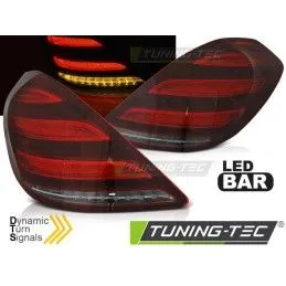 LED BAR TAIL LIGHTS RED WHIE SEQ fits MERCEDES S-KLASA W222 13-17, Mercedes