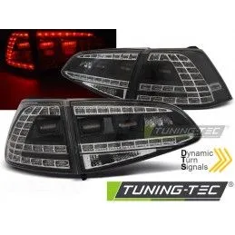 LED TAIL LIGHTS SPORT BLACK SEQ fits VW GOLF 7 13-17, Volkswagen