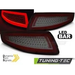 LED BAR TAIL LIGHTS RED SMOKE SEQ fits PORSCHE 911 997 04-09, 911