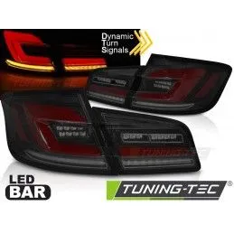 LED BAR SEQ TAIL LIGHTS SMOKE BLACK fits BMW F10 10-16, Nouveaux produits tuning-tec