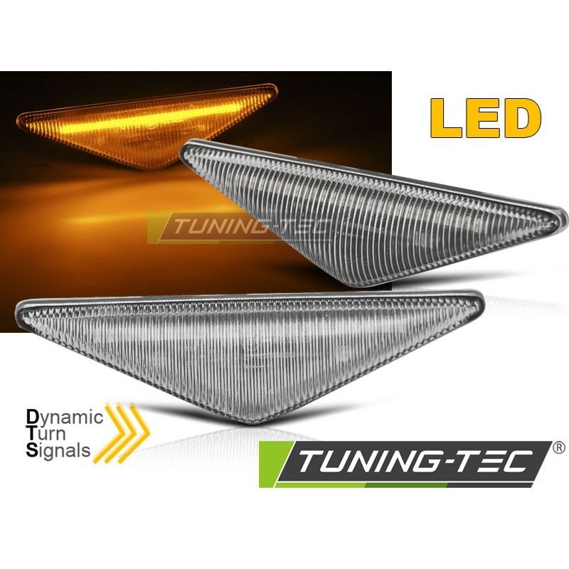 SIDE DIRECTION WHITE LED SEQ fits FORD FOCUS MK1, MONDEO MK3, Nouveaux produits tuning-tec