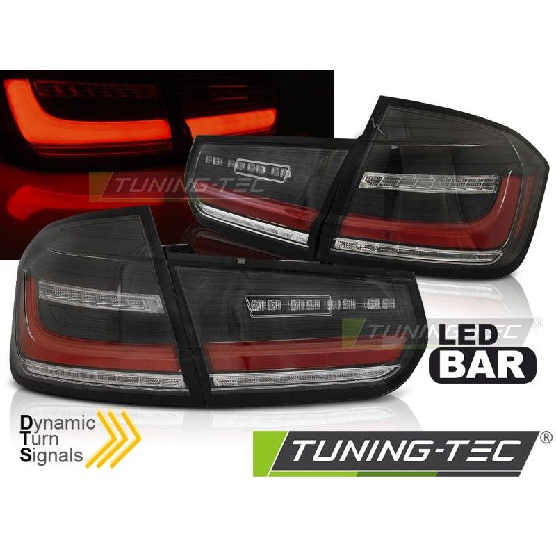 LED BAR SEQ TAIL LIGHTS BLACK fits BMW F30 11-18, Nouveaux produits tuning-tec