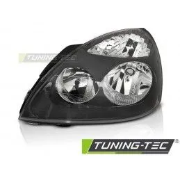 HEADLIGHTS BLACK LEFT SIDE TYC fits RENAULT CLIO II 06.01-09.05, Nouveaux produits tuning-tec