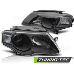 HEADLIGHTS BLACK fits VW PASSAT B6 3C 03.05-10, Nouveaux produits tuning-tec