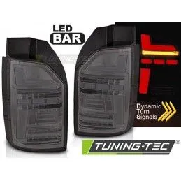 LED BAR TAIL LIGHTS SMOKE SEQ fits VW T6 15-19 OEM BULB, Nouveaux produits tuning-tec