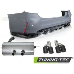 REAR BUMPER G80 PERFORMANCE STYLE W/EXHAUST fits BMW F30 11-18, Nouveaux produits tuning-tec