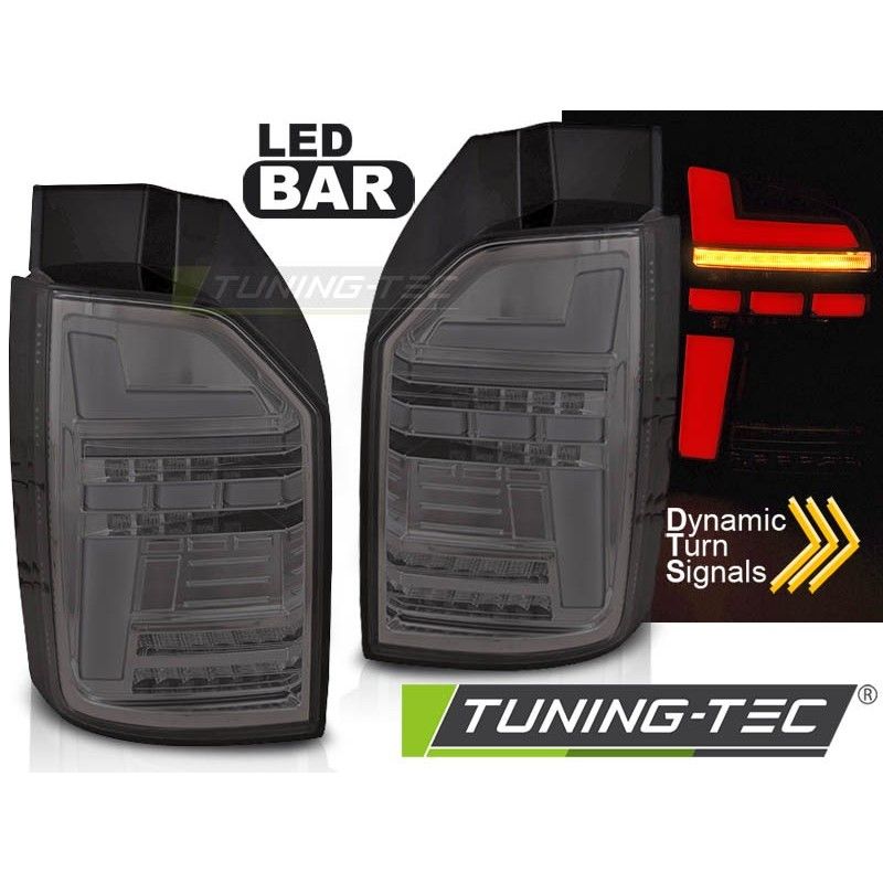 LED BAR TAIL LIGHTS SMOKE SEQ fits VW T6,T6.1 15-21 OEM LED, Nouveaux produits tuning-tec