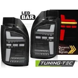 LED BAR TAIL LIGHTS BLACK SEQ fits VW T6 15-19 OEM BULB, Nouveaux produits tuning-tec