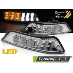 FRONT DIRECTION CHROME LED SEQ fits FORD MUSTANG 15-17, Nouveaux produits tuning-tec