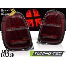 LED TAIL LIGHTS RED SMOKE SEQ fits MINI COOPER F55 F56 F57 14-17 6-PIN, Nouveaux produits tuning-tec