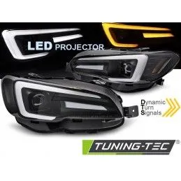 LED HEADLIGHTS DRL BLACK fits SUBARU WRX 14-22, Nouveaux produits tuning-tec