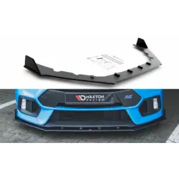 Maxton Racing Durability Front Splitter V.2 Ford Focus RS Mk3 Black, MAXTON DESIGN