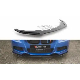 Maxton Racing Durability Front Splitter BMW M135i F20 Black, MAXTON DESIGN