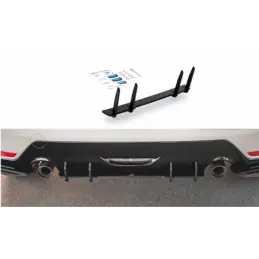 Maxton Racing Durability Rear Diffuser Toyota GR Yaris Mk4 Black, MAXTON DESIGN