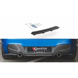 Maxton Racing Durability Rear Diffuser BMW M135i F20 Black-Red, MAXTON DESIGN