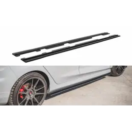 Maxton Racing Durability Side Skirts Diffusers Ford Fiesta Mk8 ST / ST-Line Black, MAXTON DESIGN