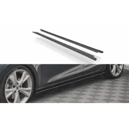 Maxton Street Pro Side Skirts Diffusers Seat Leon FR Mk4 Black, MAXTON DESIGN