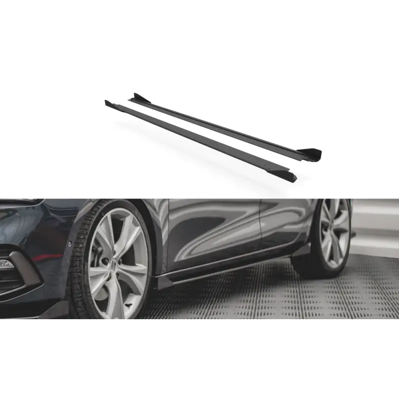 Maxton Design - Side Skirts Diffusers V.2 Seat Leon FR MK4 / Cupra Leon