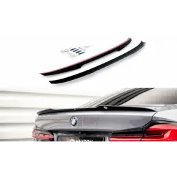 Maxton Spoiler Cap BMW 5 G30 Facelift M-Pack Gloss Black, MAXTON DESIGN