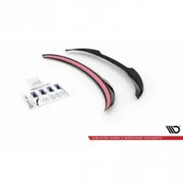 Maxton Spoiler Cap Ford Focus ST-Line Estate Mk4 Gloss Black, MAXTON DESIGN