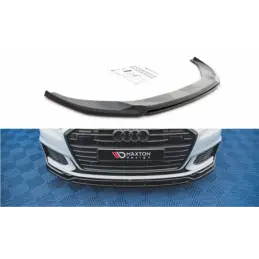 Maxton Front Splitter V.3 Audi A6 S-Line / S6 C8 Gloss Black, MAXTON DESIGN